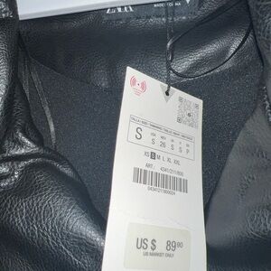 Zara Sleek Black Backless Dress